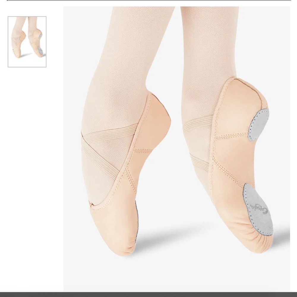 Adult Capezio "Juliet" Leather Split-Sole Ballet Shoe